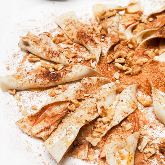 Palitos de canela y manzana