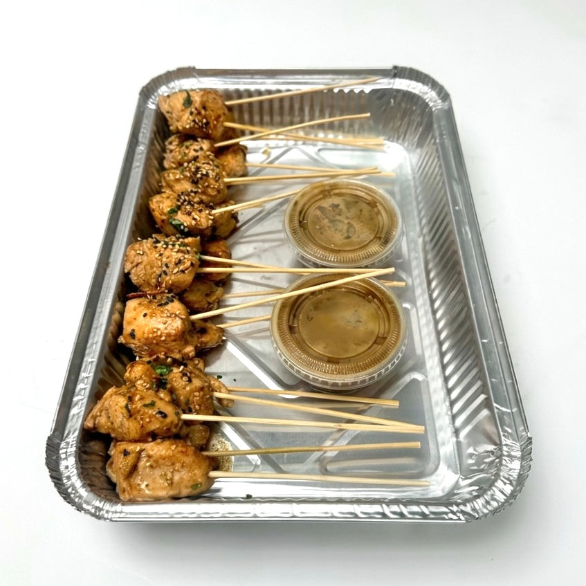 Brochetas de Pollo satay