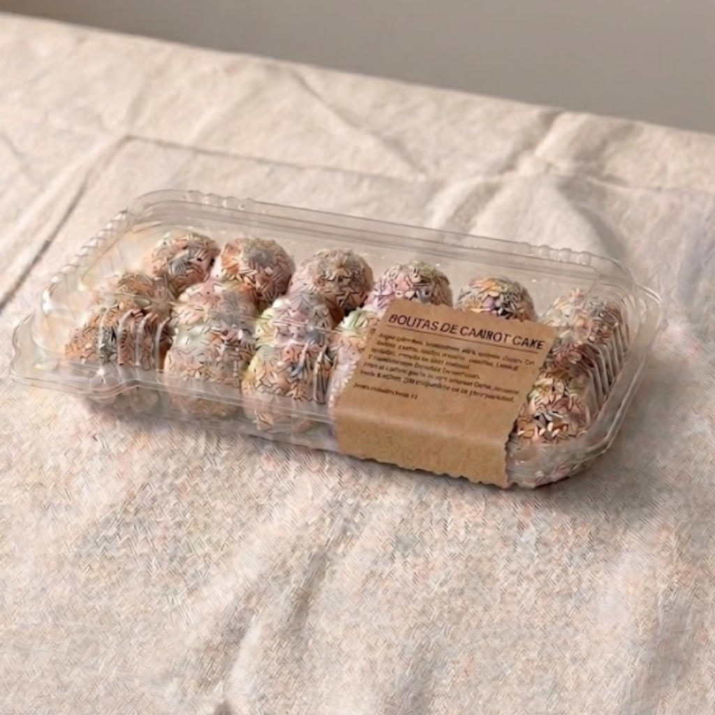 Bolitas de carrot cake