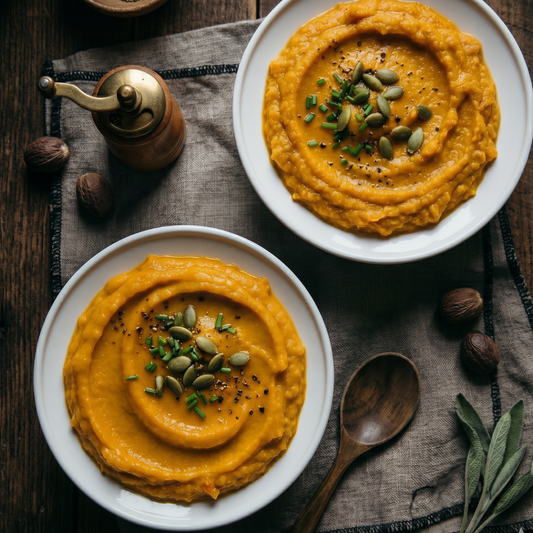 Puré de zapallo asado