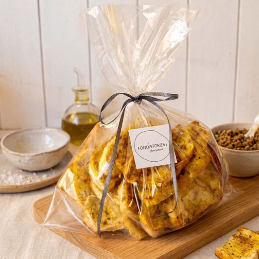 Tostas artesanales con curry